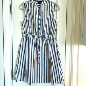 Robert Louis Cottage Core Dress with Stripes for Work or Casual Dressing…